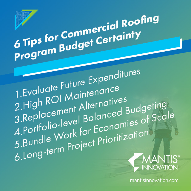 6 Tips for Commercial Roofing Program Budget Certainty